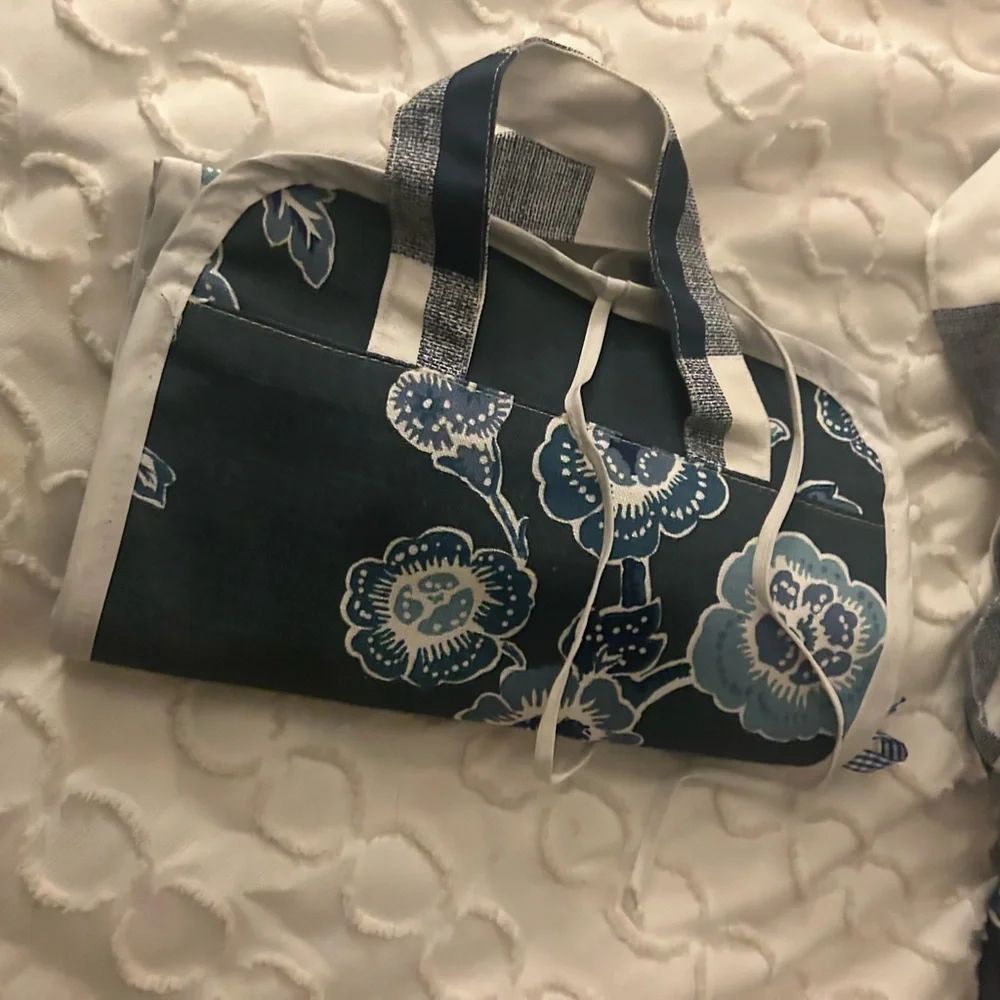 NWT Bunny Bradley travel bag and fold up makeup bag